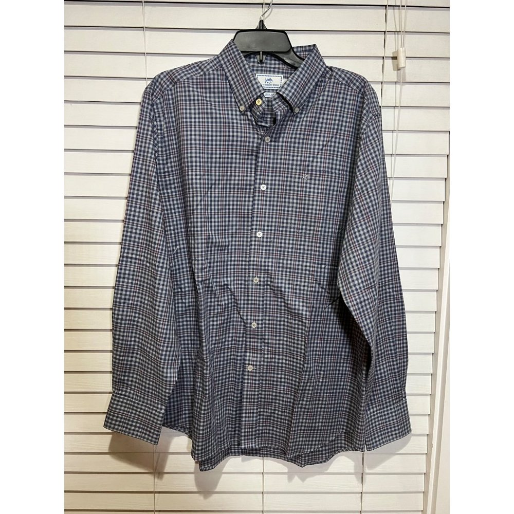 VIneyard‎ Vines Long Sleeve Button Up Shirt - Size L